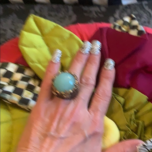 Bora Jewelry Bora Ring Chalcedony Czs In Gold And Silver Set Poshmark